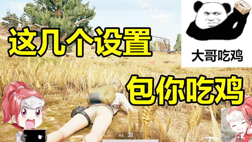 绝地求生：5个实用吃鸡设置，3分钟和聋瞎玩家说拜拜