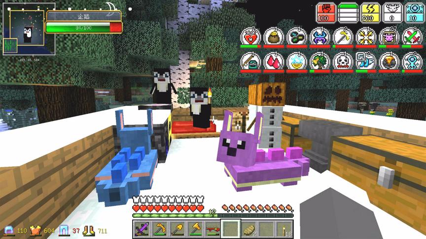 我的世界虚无世界19：召唤师，可爱的小宠物们