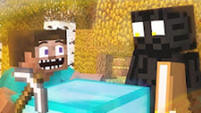 大海解说 我的世界Minecraft 钻石矿洞Him地狱逃生