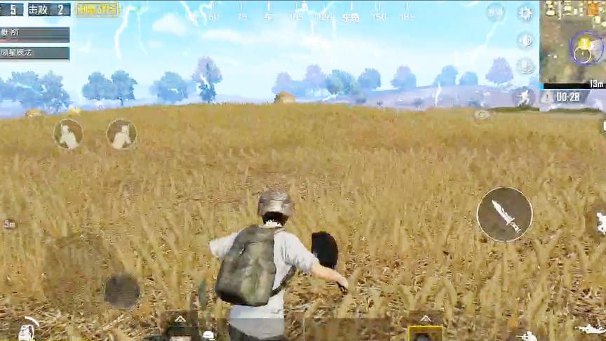 绝地求生：见过决赛圈每个人只能拿平底锅打架吗，太刺激了