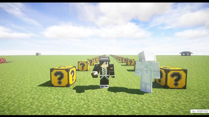 「神韵」我的世界 幸运方块大乱斗，打不过怎么办？