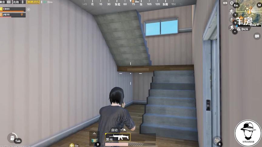 刺激战场：妹子吃鸡就是直接落地成盒的，这样才符合她们