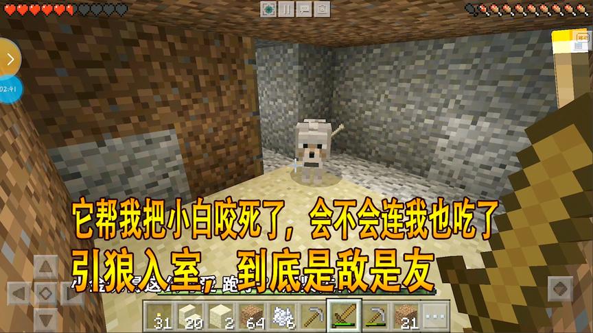 我的世界04：引狼入室，帮我化险为夷后，会不会连我也一起吃掉