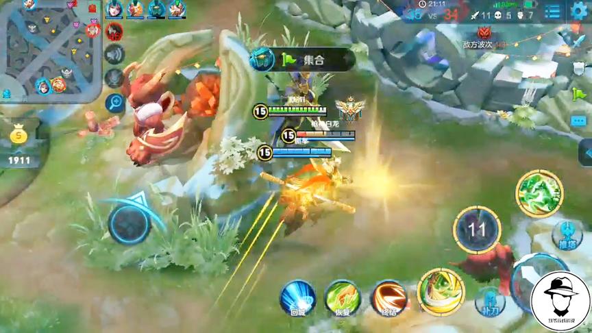 王者荣耀：多少人不喜欢放关羽二技能，每次跑起来都一技能扔过去