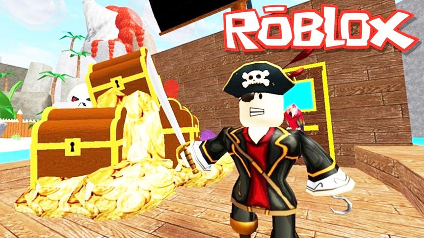 小飞象 Roblox 海盗寻宝历险 记 发现恐龙的秘密 获得黄金宝藏