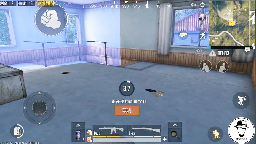 刺激战场：又是一场没有硝烟的战争，还想拼药，才打一包就赢了