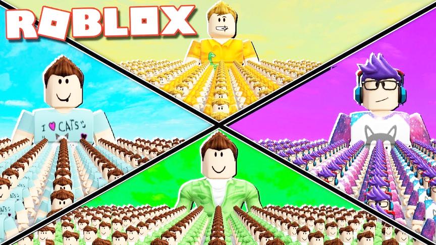 小飞象解说 Roblox召唤师大亨 组成狗狗军团？怪物猎人传说武器！