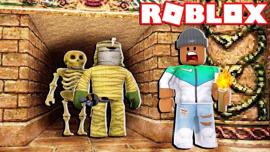 小飞象解说 Roblox金字塔 古墓丽影金字塔之谜！惊现神秘木乃伊！