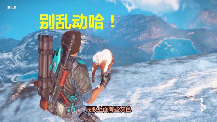 小林热游解说：在雪山之巅使用炸弹放在羊屁股上结果会怎样