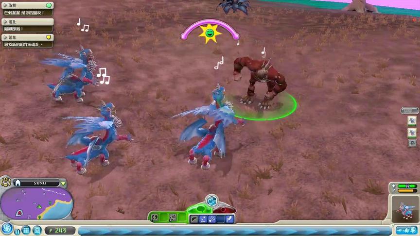 孢子进化30：成功招安一只250血的生物，开心！