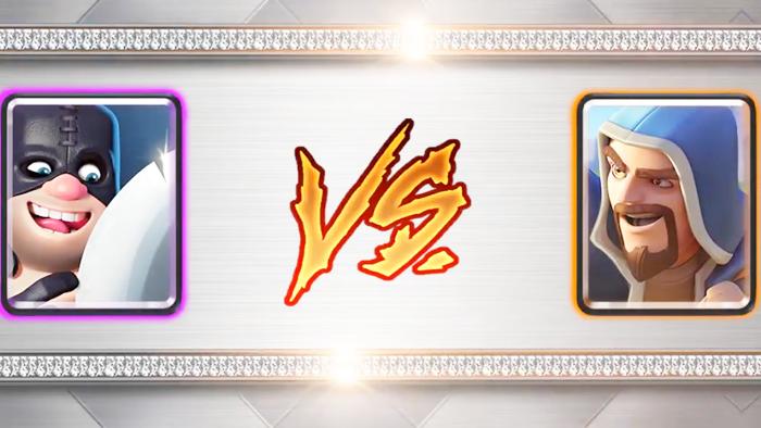 100飞斧屠夫VS100火法师！《皇室战争》趣味卡牌测试