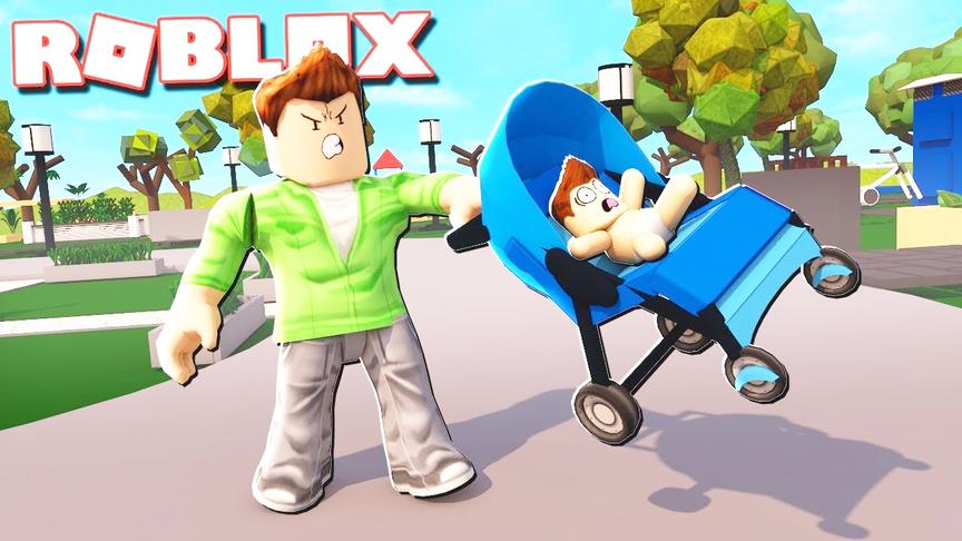 小飞象解说 Roblox领养模拟器 收养可爱小女孩！体验炫酷卡丁车！