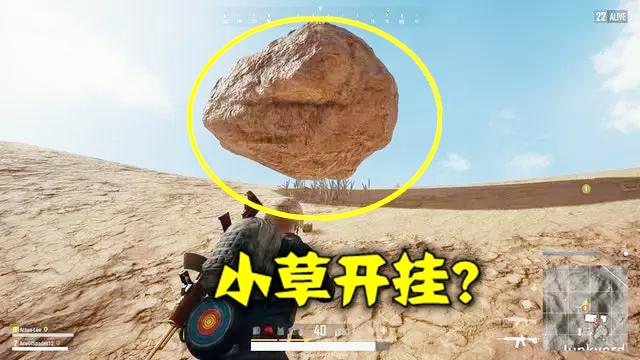 绝地求生：小草不可怕，可怕小草开了挂？