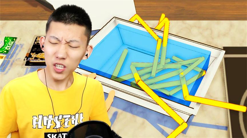 泡面模拟器 我的面爆炸了！变成了大薯条？鲤鱼Ace解说