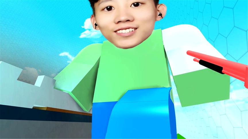 Roblox巨人生存模拟器 他们踩疼我了！鲤鱼Ace解说