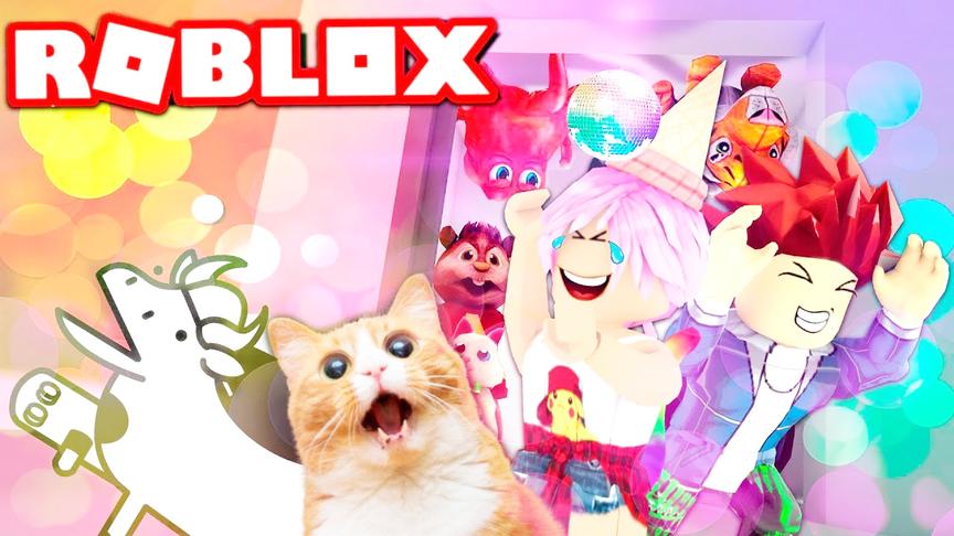 小飞象解说 Roblox普通电梯模拟器 天上居然掉下大白鲨！