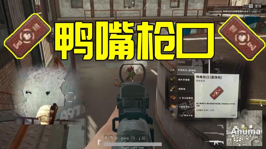 玩家意外发现绝地求生最萌配件，网友：只要找到菜鸟也能变大神