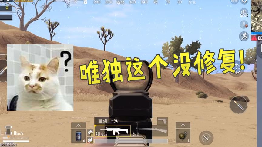 刺激战场：新版本上线光子把所有BUG都修复了，唯独漏了这个BUG