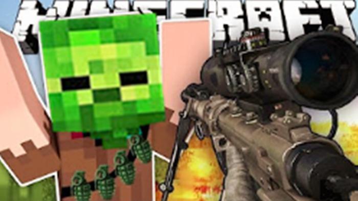 大海解说 我的世界Minecraft 地球保卫激战外星凋零军