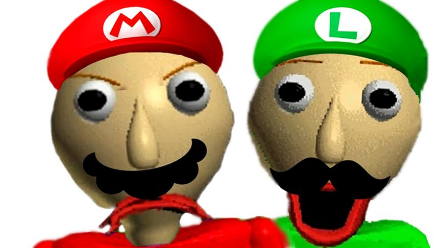 魔性老师Baldi的马里奥模组来了！鲤鱼Ace解说