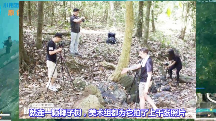 绝地求生：蓝洞为新地图呕心沥血，仅画一棵树就拍了上千张照片！