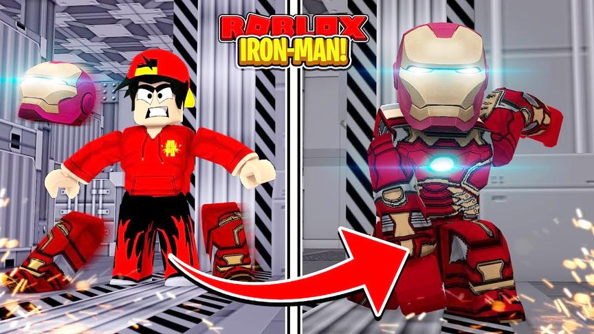 小飞象解说 Roblox钢铁侠模拟器 我居然变成钢铁侠？