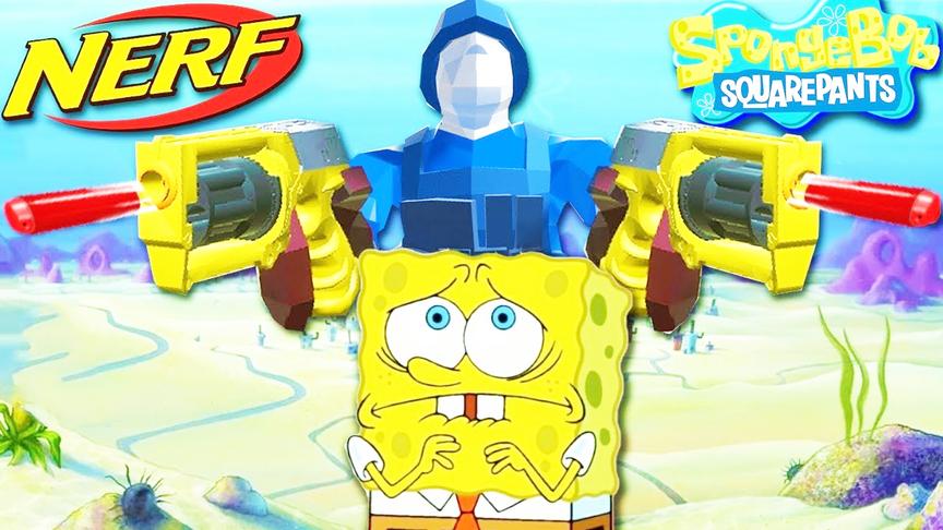 小飞象解说 战地模拟器 搞笑海绵宝宝比基尼海滩大作战！