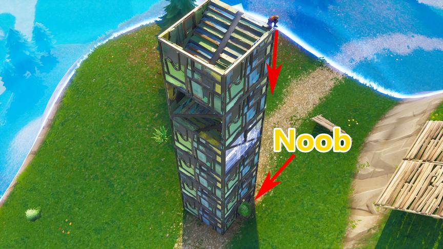 「堡垒之夜」三种Noob的游戏日常