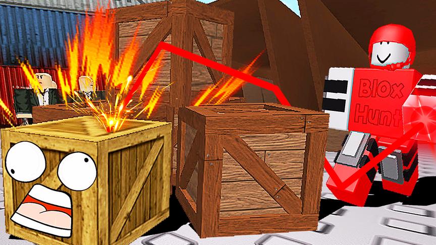 屌德斯&小熙 Roblox躲猫猫模拟器 易容成物品与环境融为一体
