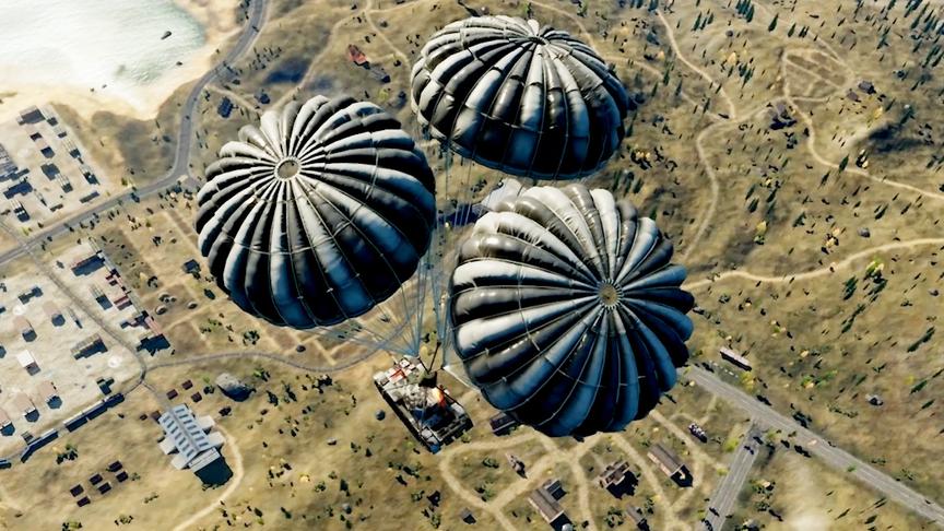 50辆坦克从天而降，这样的绝地求生玩过吗？竟然还是国产！