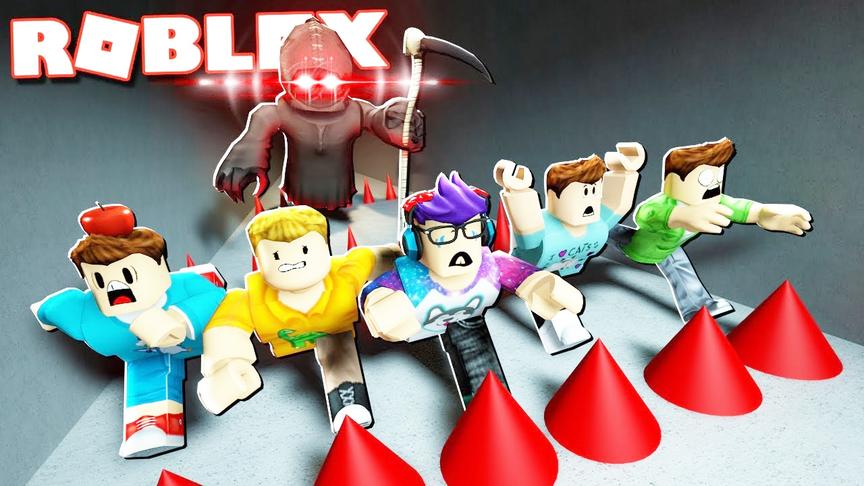 小飞象解说 Roblox死亡跑酷 紧张刺激操纵机关大对决！