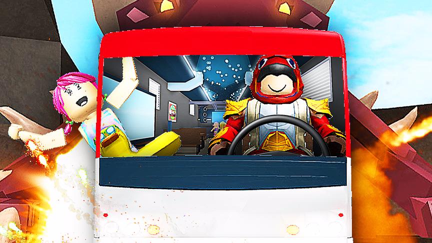 屌德斯&小熙 Roblox旅游巴士模拟器 吃东西把自己吃炸了！