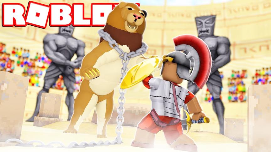 小飞象解说 Roblox角斗士逃生 斯巴达勇士的挑战！