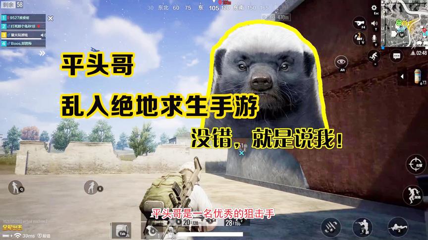 平头哥乱入绝地求生手游，这结局真欢乐