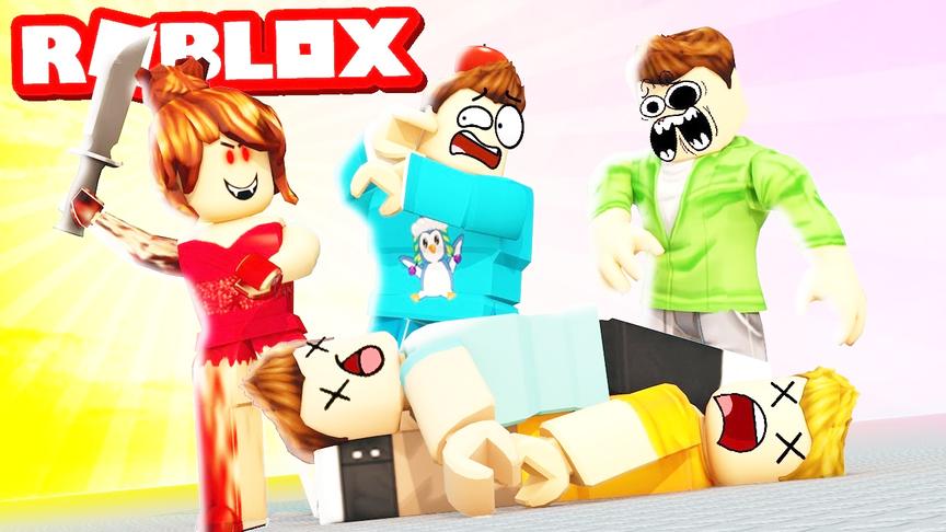 小飞象解说 Roblox红衣小女孩逃生 可怕小镇大逃杀！