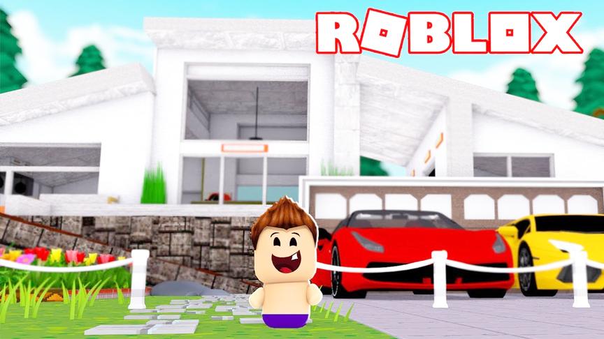 小飞象解说 Roblox家庭大亨 模拟人生建造自己的土豪别墅！