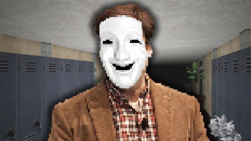 逃离面具男的魔性学校！这个老师让我有点害怕 鲤鱼Ace解说