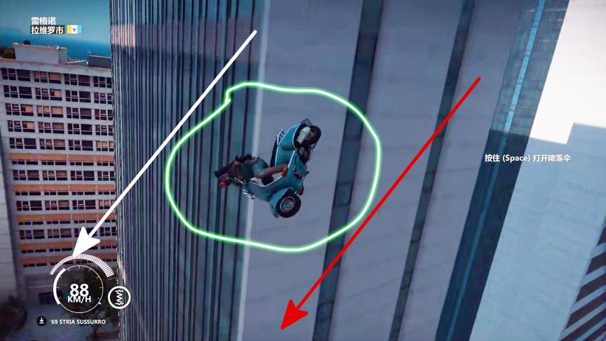 小林解说：骑着摩托车从最高的楼顶摔下去结果会不会炸掉