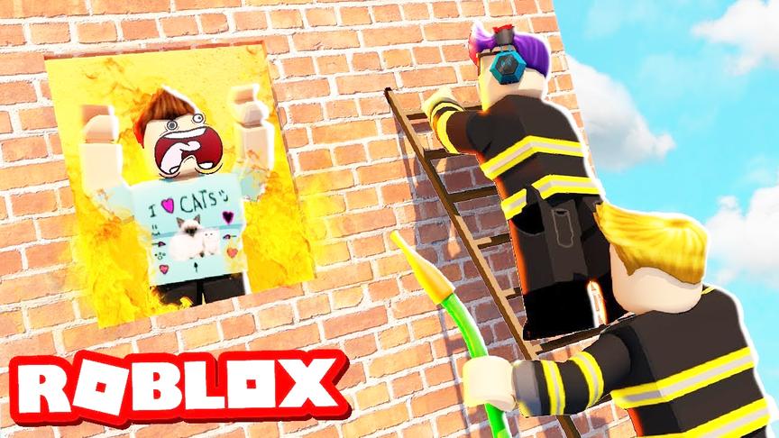 小飞象解说 Roblox消防员模拟器 模拟救火英雄拯救千家万户