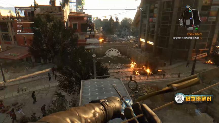 在这高楼耸立的城区，我不怕丧尸，就怕脚底打滑！