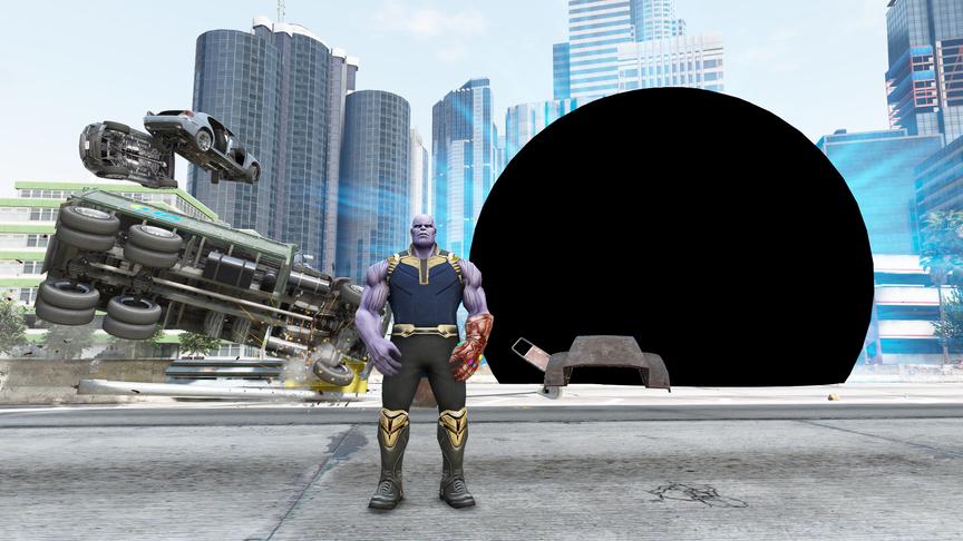 灭霸究竟能造出多大的“黑洞”，试一下就知道了