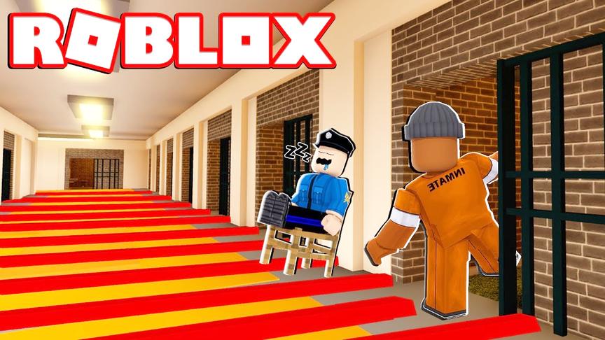小飞象解说 Roblox搞笑越狱逃生 马桶后面居然有通道？