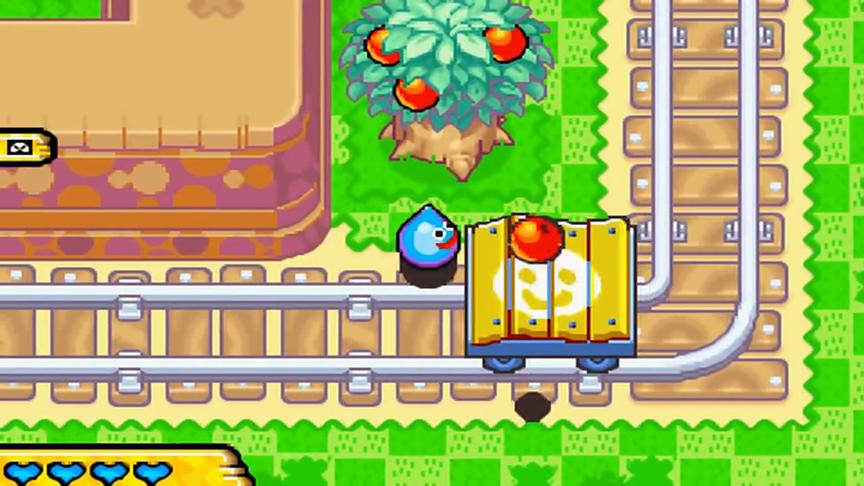 GBA掌机游戏《元气史莱姆》，伤害只有1的怪也能做主角