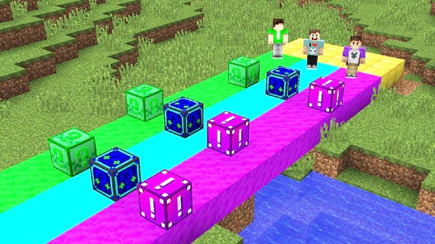 小飞象解说 Roblox幸运方块模拟器 搞笑无限火力大乱斗！