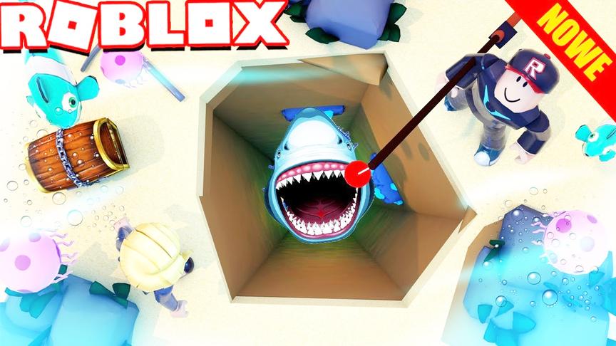 小飞象解说 Roblox采矿模拟器 海底总动员？购买900万鱼竿！