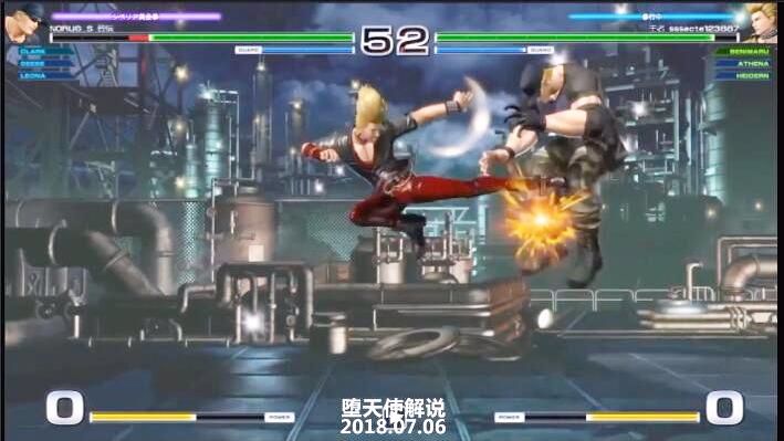 拳皇14 这位玩家开发出了红丸打逆向的新套路