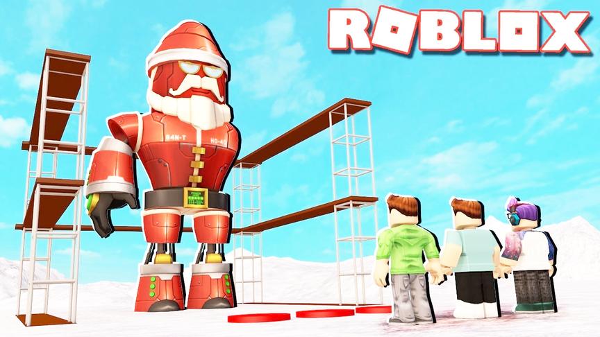 小飞象解说 Roblox要塞大亨 建造高科技要塞！机器人武器飞船出动！