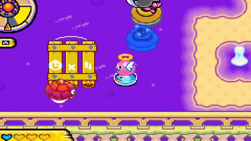 GBA掌机游戏《元气史莱姆》，灯塔里的工程师