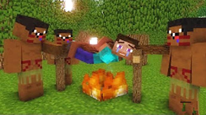 大海解说 我的世界Minecraft 极速救援拯救史蒂夫
