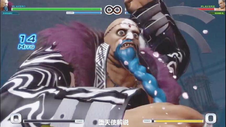 拳皇14扎那杜最强连段mv，超杀竟然是用小拳拳捶你胸口？